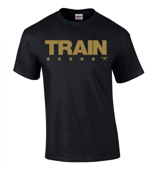 train stars tee