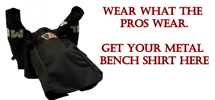 Buy Your Metal Bench Shirt here
