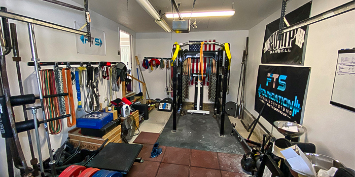 Scott Paltos' Ever-Expanding Home Gym