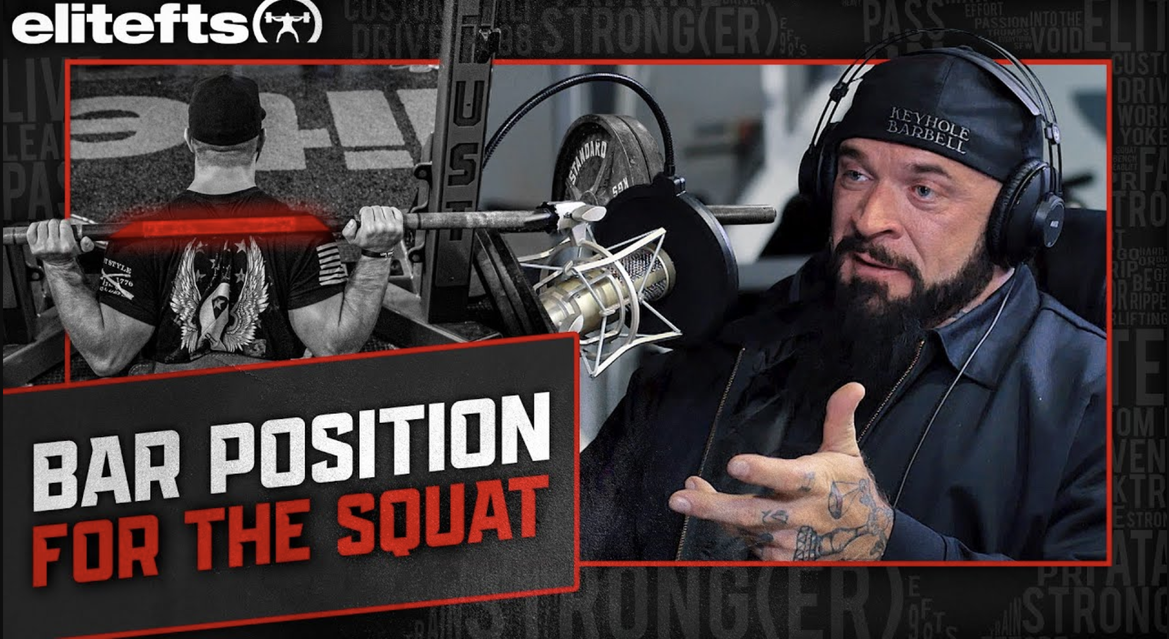 LISTEN: Table Talk Podcast Clip — Swede Burns & Dave Tate Discuss Bar Position For The Squat