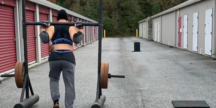 Storage Unit Training for Strongman
