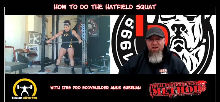 How to Do the Hatfield Squat with IFBB Pro Bodybuilder Anne Sheehan