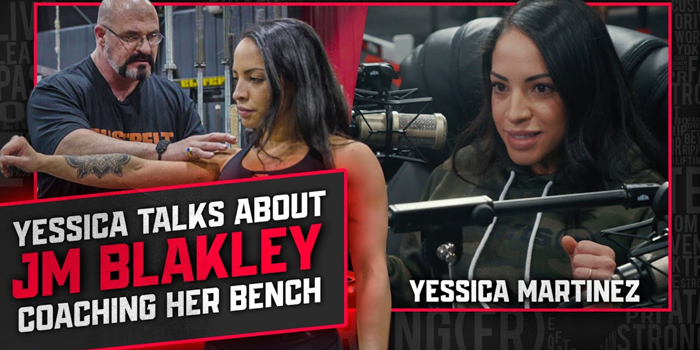 LISTEN: Table Talk Podcast Clip — Yessica Martinez Discusses JM Blakley Coaching Her Bench Press