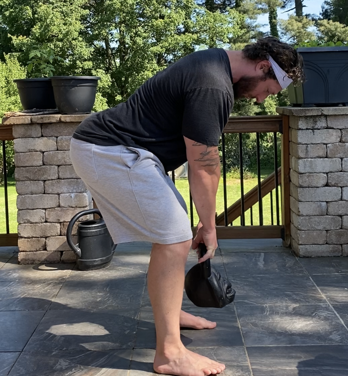 Kettlebell Thoracic Extensions