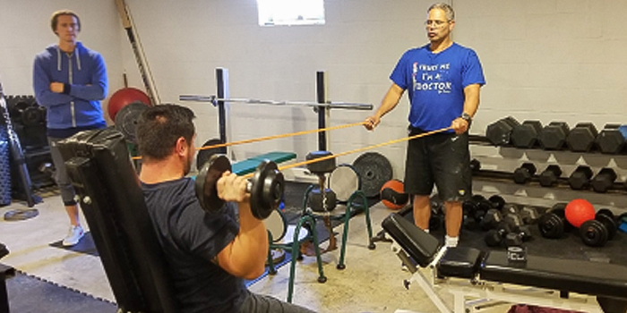 BANDED SHOULDER CLEAN