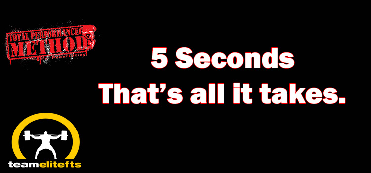5 Second Fix: The Single Most Important Thing You Will Learn About Lifting Weights