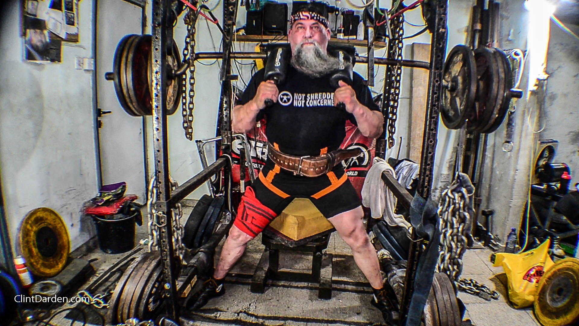 Squats: Bands THEN Chains?