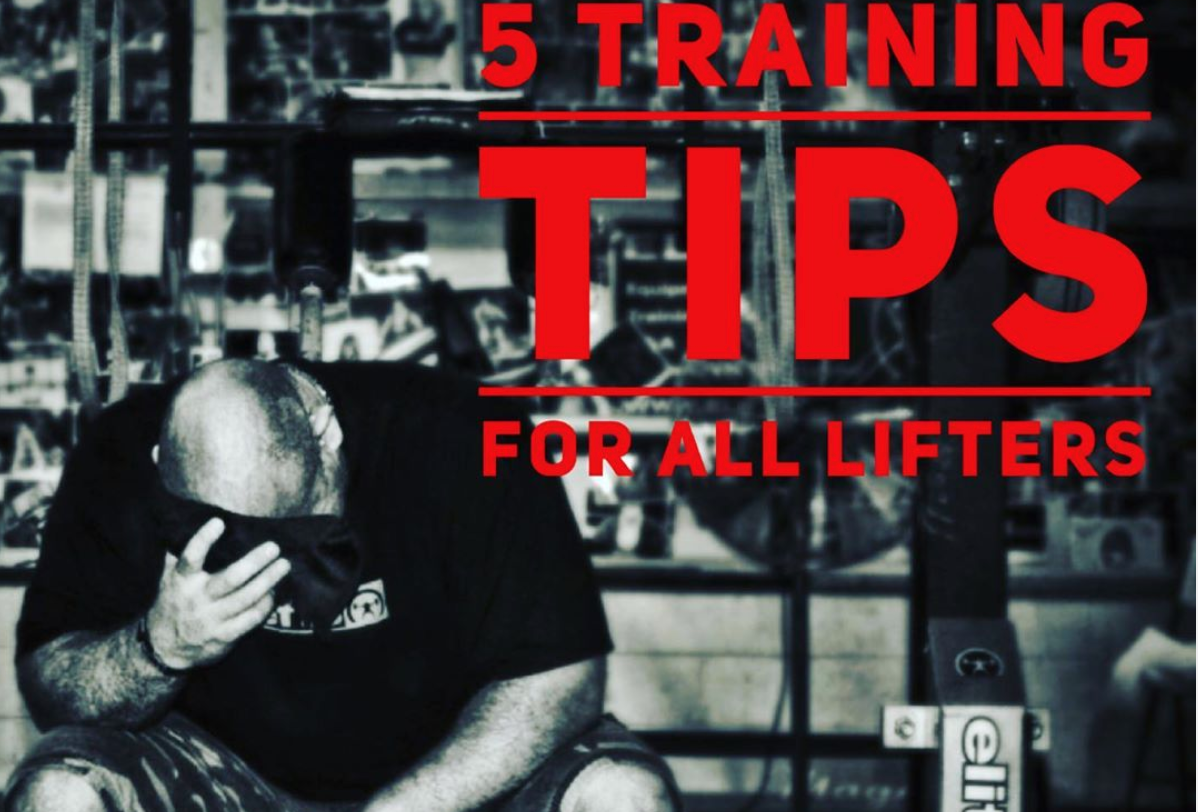 5 Tips For All Lifters
