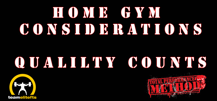 Home Gym Considerations