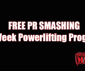 FREE PR SMASHING 8 Week Powerlifting Program