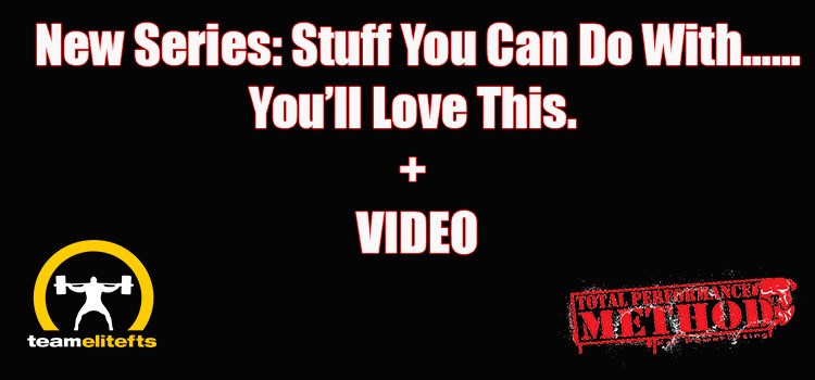 New Series- Stuff You Can Do With……You’ll Love This