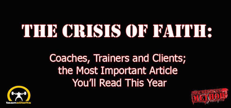 The Crisis of Faith, pandemic, CJ Murphy, coaches, trainers, change lives