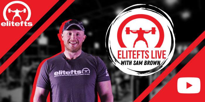 STRENGTH FEED EXCLUSIVE: LIVE with Sam Brown- The Inside Scoop on Training & Learning from Dave & Swede at elitefts!