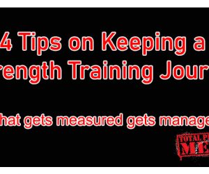 4 Tips on Keeping a Strength Training Journal