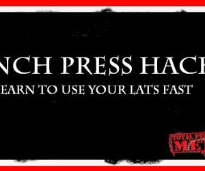 Bench Press Hack: Learn to Use Your Lats Fast