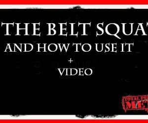 The Belt Squat and How to Use It + VIDEO