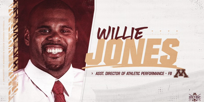 INTERVIEW: University of Minnesota's Strength and Conditioning Coach Willie Jones