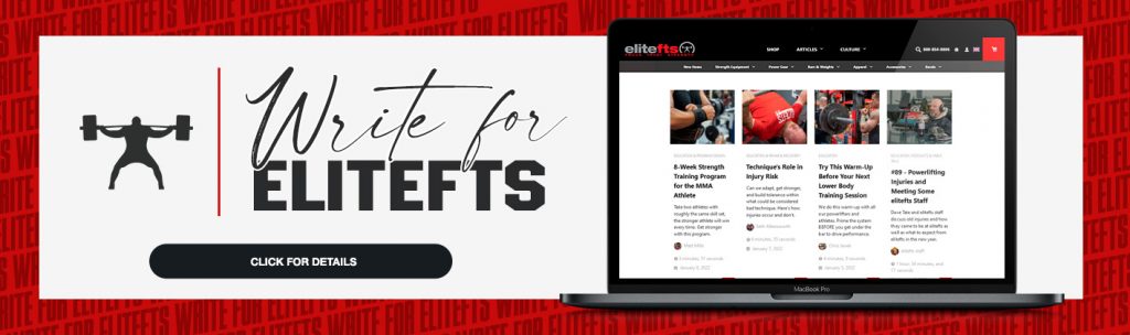write for elitefts