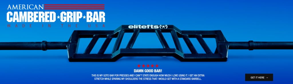 shop cambered grip bar 