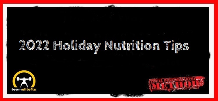 2022 Holiday Nutrition Tips