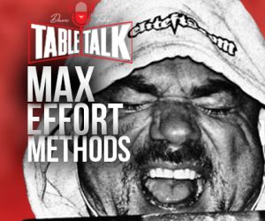 #205 Methods of Maximal Effort