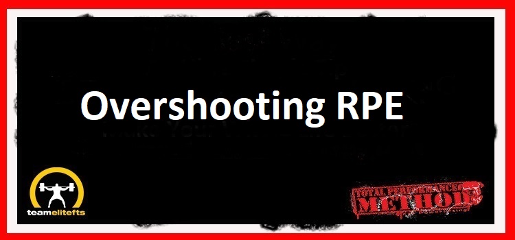 Overshooting RPE