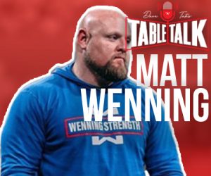 #208 Matt Wenning | 4 Areas of Stress, Specificity, Programming