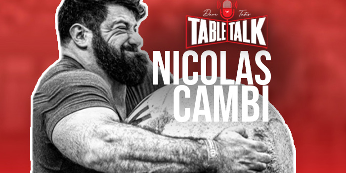 #214 Nicolas Cambi | World's Strongest Man, American Record Holder Log Clean and Press, Training Structure