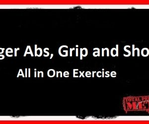 Stronger Abs, Grip and Shoulders All in One Exercise.