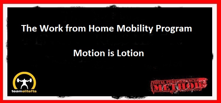 The Work from Home Mobility Program, C.J. Murphy; motion, lotion;
